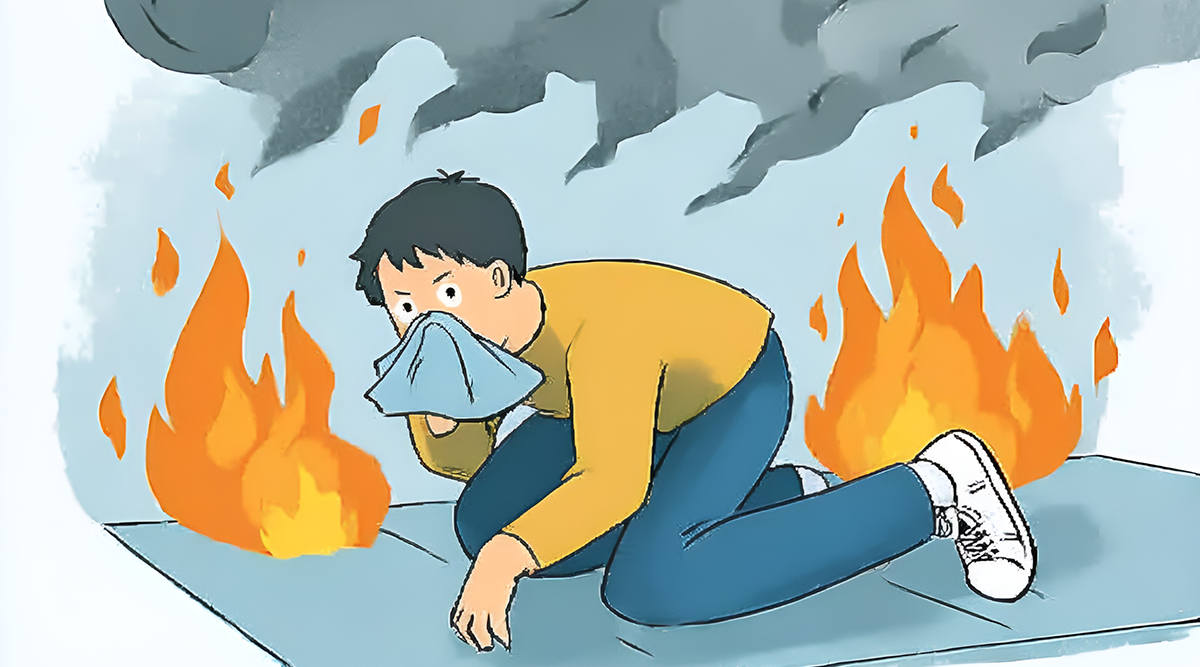 逃命手册|高层火灾逃生：向上跑还是向下冲？