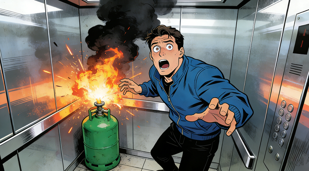 为什么严禁瓶装液化气“上楼”?3大危险,每一个都致命 为什么严禁瓶装液化气“上楼”?3大危险,每一个都致命